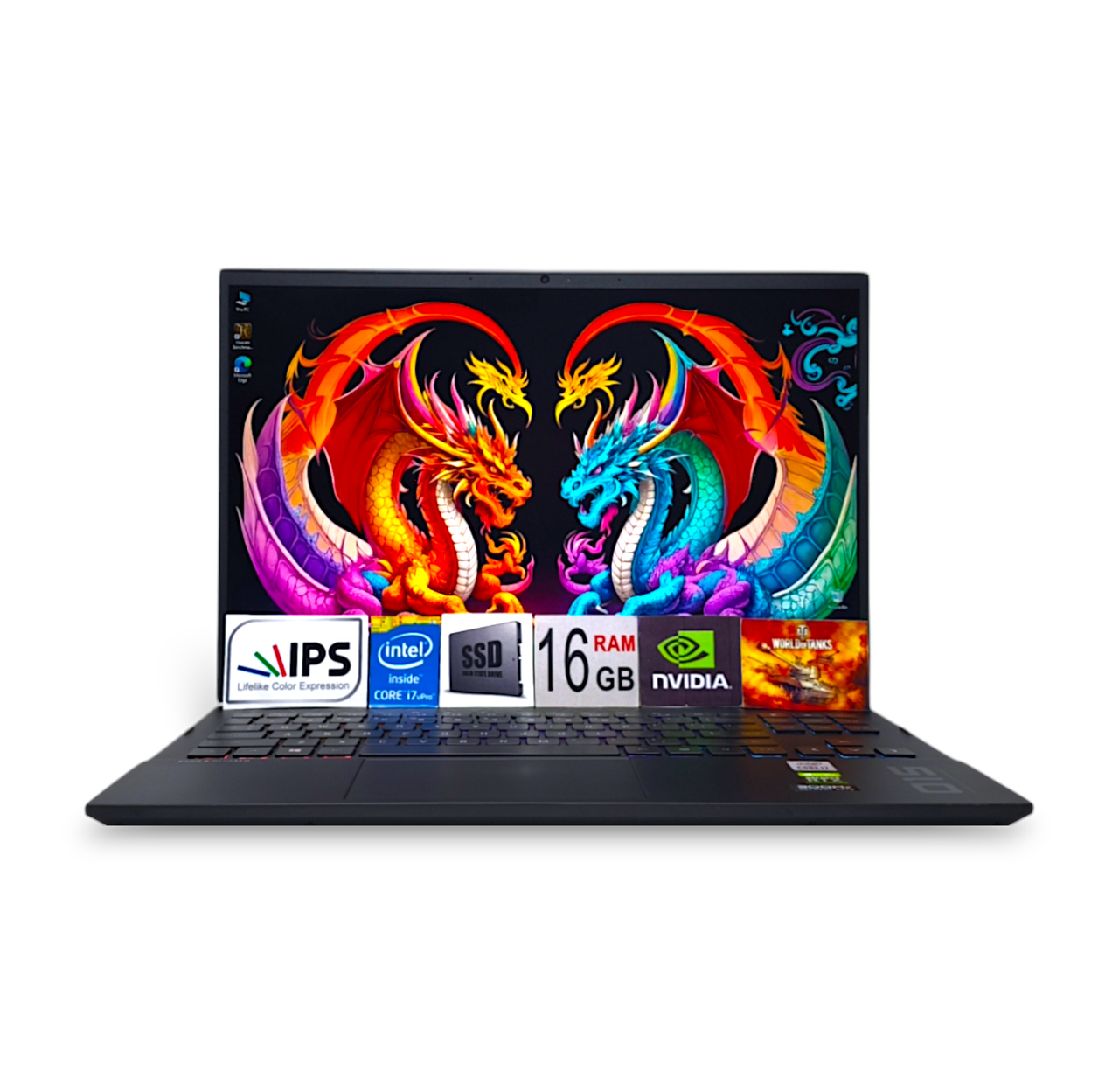 Ноутбук HP OMEN 15.6 " FHD IPS 300Hz i7-10750H 16GB RAM SSD 480GB Nvidia RTX 2060 6GB