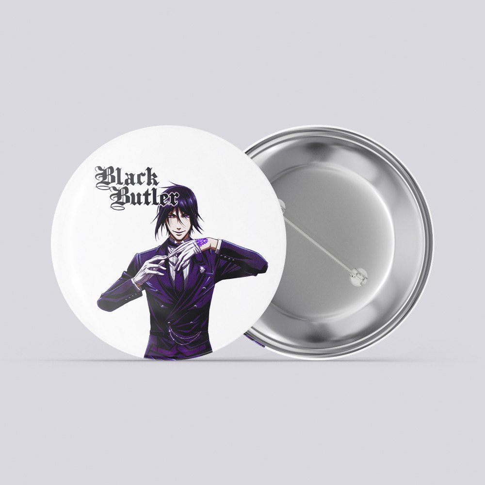 Значок 56 мм Аніме Black Butler 007