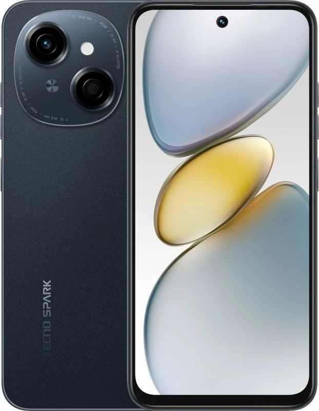 TECNO Spark Go 1 4/128ГБ Startrail Black UA UCRF, фото 1