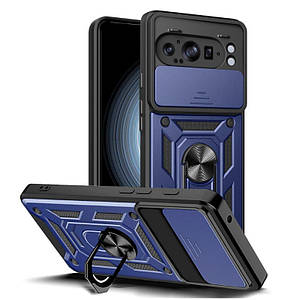 PC + TPU чохол Camshield Armor для Google Pixel 9 Pro XL / синій
