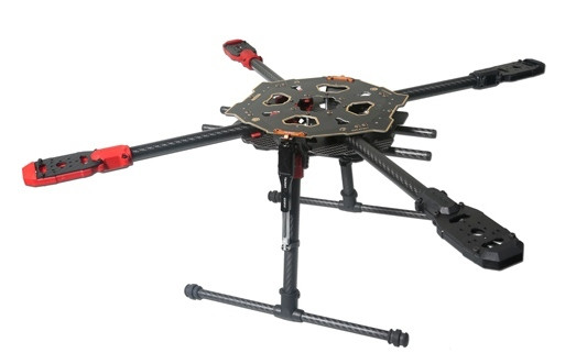 Карбонова рама квадрокоптера Tarot 650 Sport 600мм з електронним складним шасі - 1 шт., фото 1