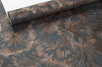 Вінілові шпалери гарячого тиснення на флізеліні Erismann Fashion For Walls 4 12183-47 Коричневий (1,06х10,05м)