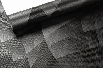 Вінілові шпалери гарячого тиснення на флізеліні Erismann Fashion For Walls 4 12184-15 Чорний (1,06х10,05м)