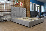 Ліжко "Оріон" 160 з підйомним механізмом та місткою нішою для зберігання білизни, фото 2