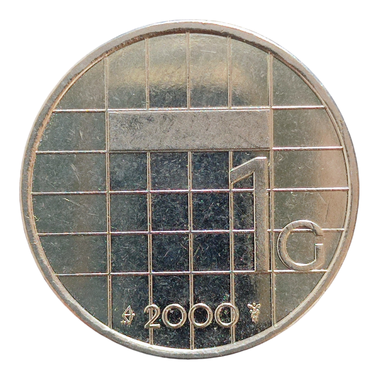 Нідерланди 1 гульден, 2000