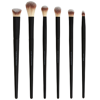 Набір професійних пензлів для макіяжу Lithe Beauty Everyday Brush Set 6 шт