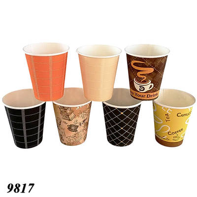 Стакан паперовий одноразовий кольоровий 175 мл (3000 шт)