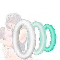 Набор светящихся ребристых эрекционных колец 3 шт.