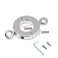 Стальное эрекционное кольцо-утяжелитель