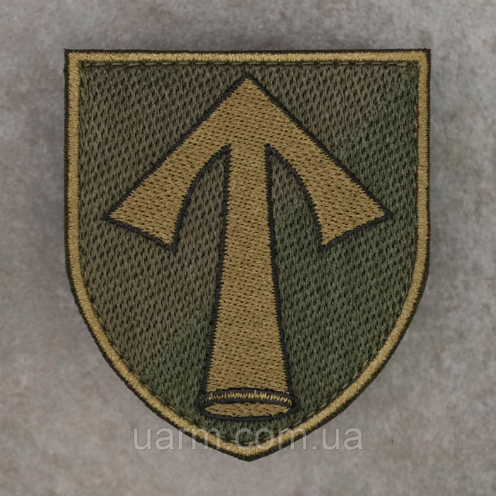 Шеврон 57 ОМПБр олива