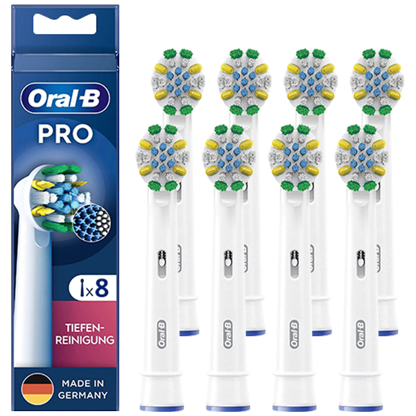 Насадка для електричної зубної щітки Oral-B EB25RX Pro Floss Action White (8 шт.)