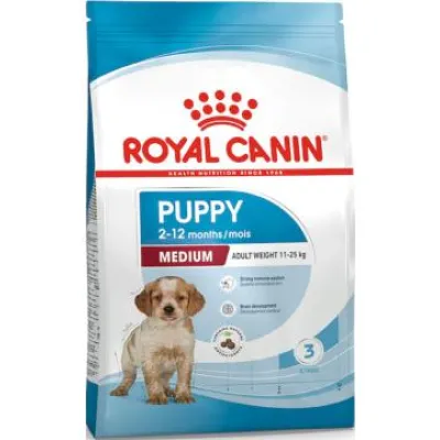 Сухий корм для цуценят середніх порід Royal Canin (Роял Канін) Medium Puppy 15 кг