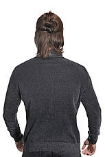 Светр чоловічий Armani 25-25003 темно-сірий, фото 5