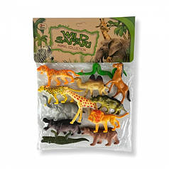 Набір тварин Дике сафарі 12шт  А372901