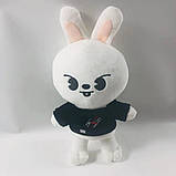 Кролик 25 см Лібіт Stray kids сереї Skzoo м'яка іграшка стрей Кідс зайчик заєць leebit кролик бродливі діти, фото 4