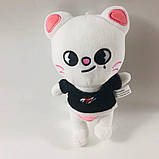 Джиніред 22 см Stray kids Skzoo м'яка іграшка стрей кідс Jinired хеджин ласка кіт хйонджина бродливі діти, фото 3