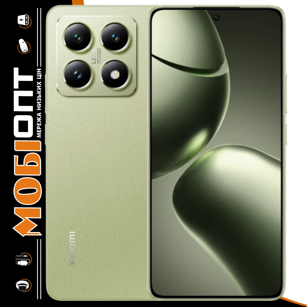 Смартфон Xiaomi 14T 12/256Gb Lemon Green Global version