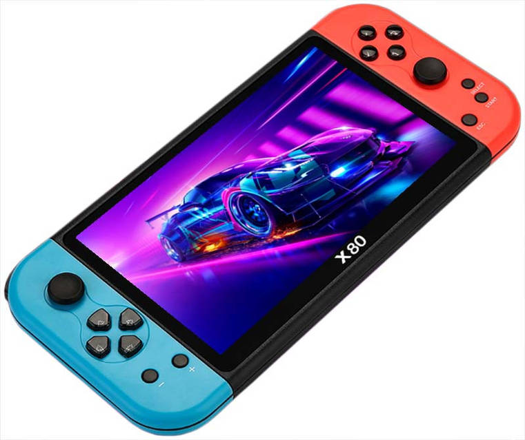 Купить Портативна ігрова приставка X80 / PSP / 7 '' / 16 ГБ