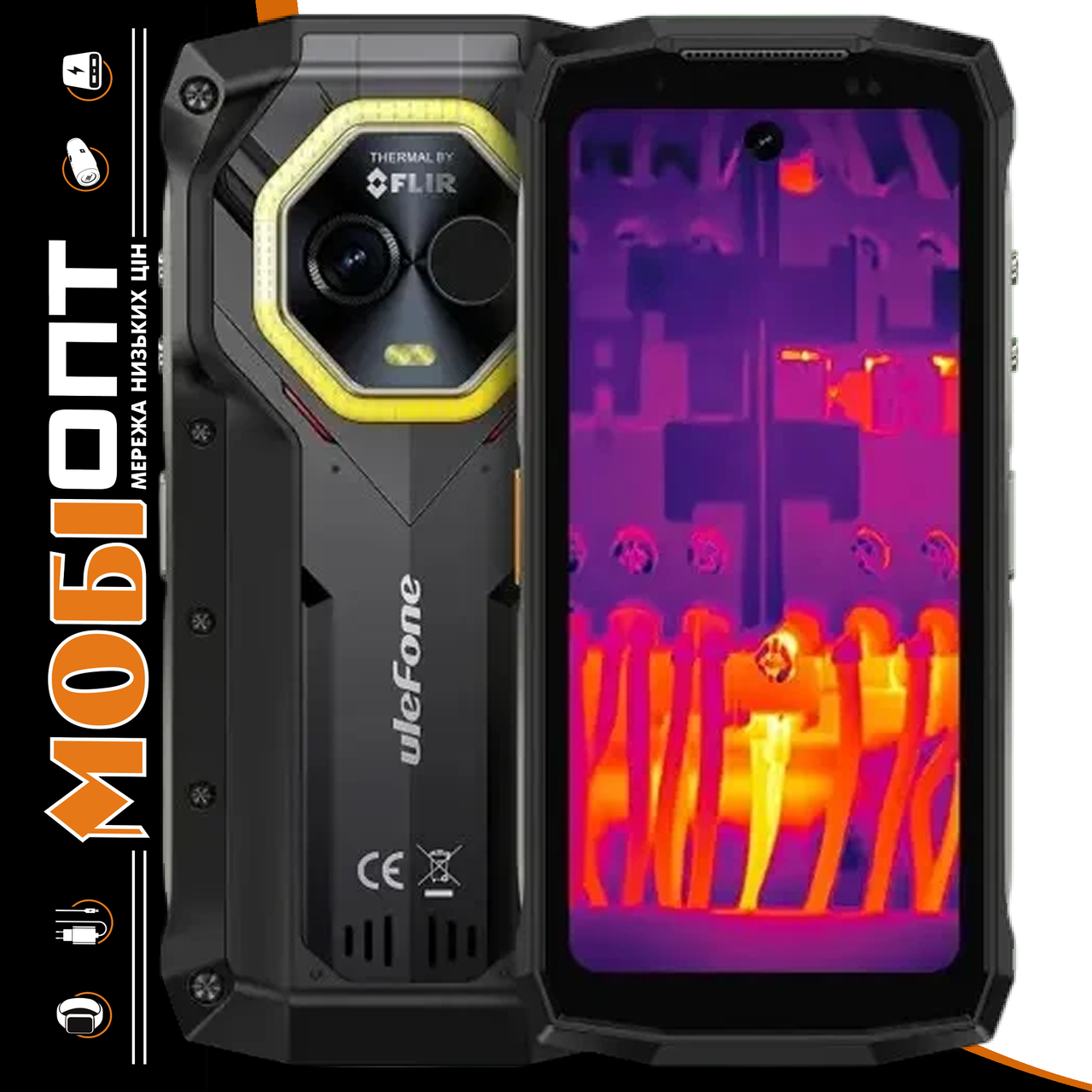 Смартфон Ulefone Armor Mini 20T Pro 8/256GB Black Global version
