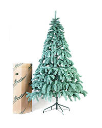 Ялинка штучна лита Буковельська 1.5 м. Блакитна. Ялинка лита, ялинка штучна лита (як справжня преміум)