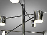 Люстра в зал світлодіодна хром 40 W Diasha D302-8CH, фото 4