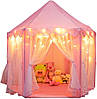 Намет дитячий ігровий Lolly Kids рожевий + підсвітка (9828), фото 5