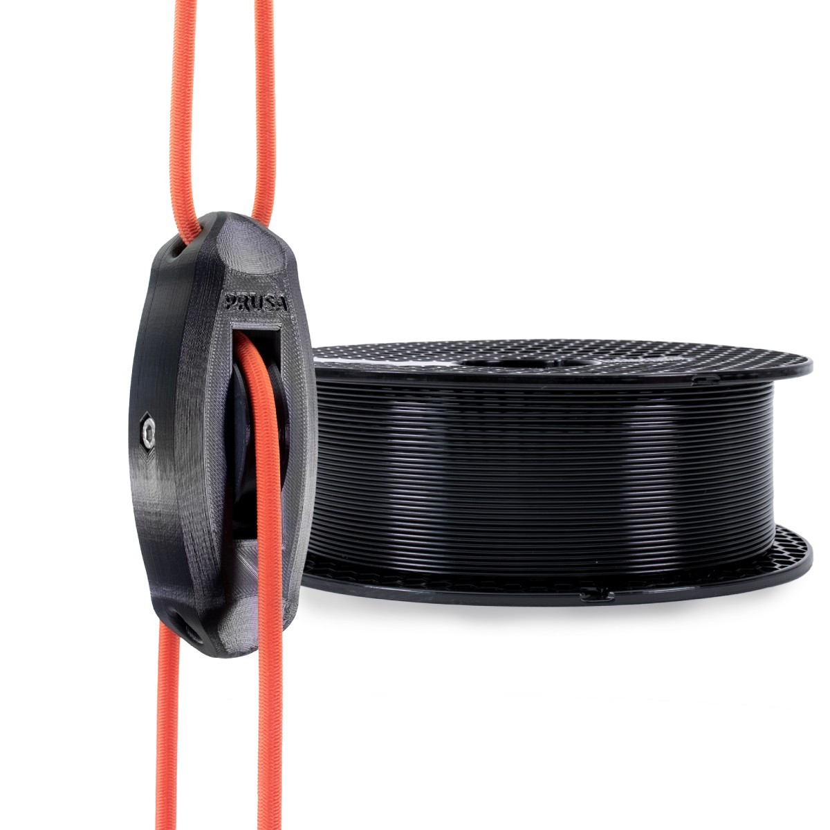 Пластик філамент для 3D-друку Prusament PC Blend  Jet Black 1.75 Чорний