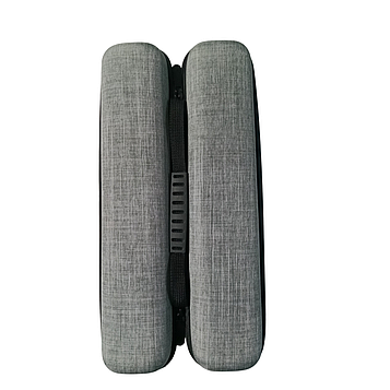 Чохол для зберігання вирівнювачів та плойок Hots Professional Long Beauty Grey, 35,5x9x6,5 см (HP6101-GRE)