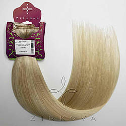 Натуральне Європейське Волосся на Заколках 55 см 110 грам, Мелір. №24/60A