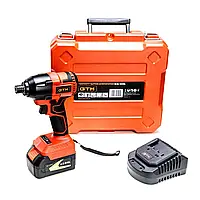 Акумуляторний ударний гвинтокрут GTM IS18/320BL + АКБ і ЗП у кейсі