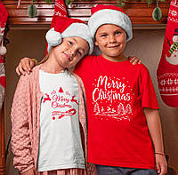 Новорічні футболки для дітей