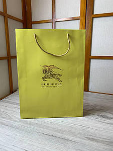 Уцінка! Подарунковий пакет Burberry вертикальний