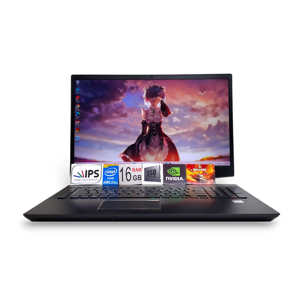 Ігровий ноутбук HP OMEN  17.3" 144Gz IPS FHD Core i7-10750H 16GB SSD 512GB Nvidia RTX 2060 6GB