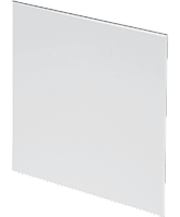 TRAX PTB100 white біла лицьова панель до вентилятора Ø100мм System+ Awenta (Польща)