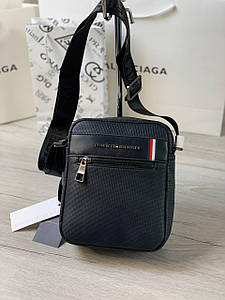 Чоловіча шкіряна сумка планшетка Tommy Hilfiger