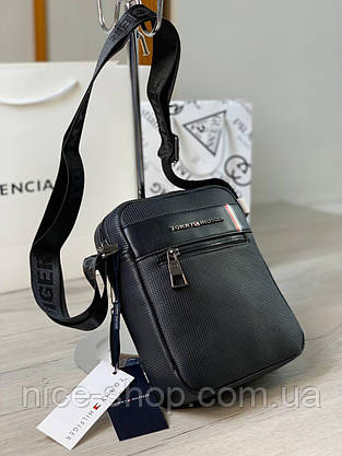 Чоловіча шкіряна сумка планшетка Tommy Hilfiger, фото 3