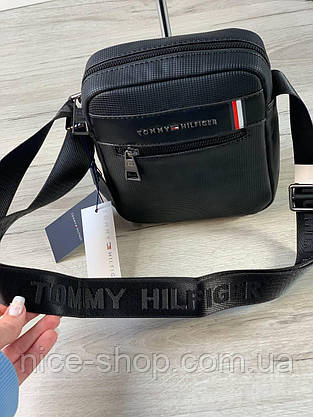Чоловіча шкіряна сумка планшетка Tommy Hilfiger, фото 5