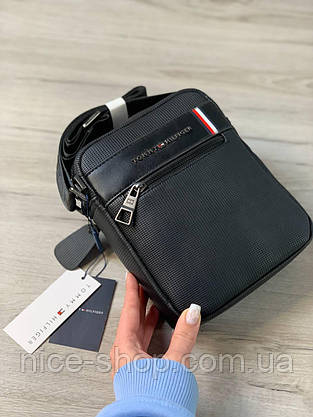 Чоловіча шкіряна сумка планшетка Tommy Hilfiger, фото 6