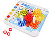 Дитяча логічна гра Дошка Монтессорі інтерактивна навчальна панель бізіборд розвиток моторики мислення, фото 7