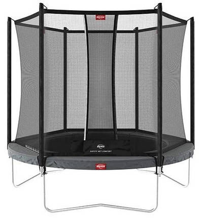 Батут BERG Favorit 270 Grey із захисною сіткою Comfort, фото 1