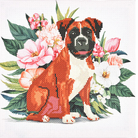 Набір для творч. "Вірний друг" вишивка хрестиком 30х30см №AX-303/Strateg/(30)