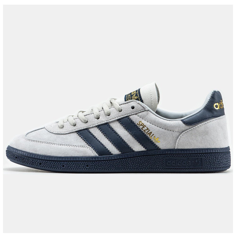 Чоловічі кросівки Adidas Spezial Handball Grey Blue, сірі замшеві адідас спешл спеціал