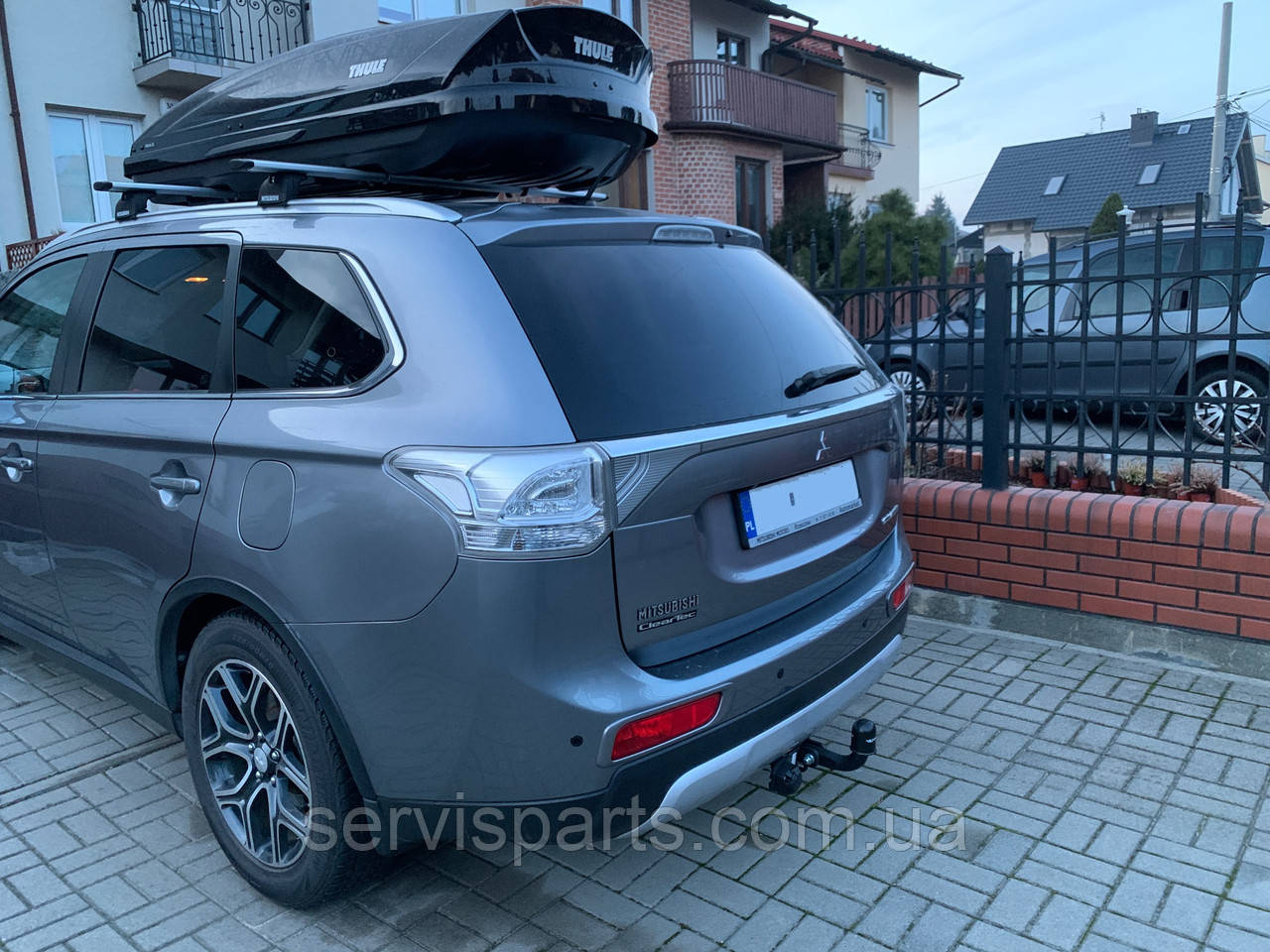 Фаркоп на Mitsubishi Outlander 3 у ServisParts - Купити Встановити ☎ ...