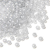 Чеський бісер Preciosa № 10/0 17708 (алебастровий сірий світлий) / 10 г