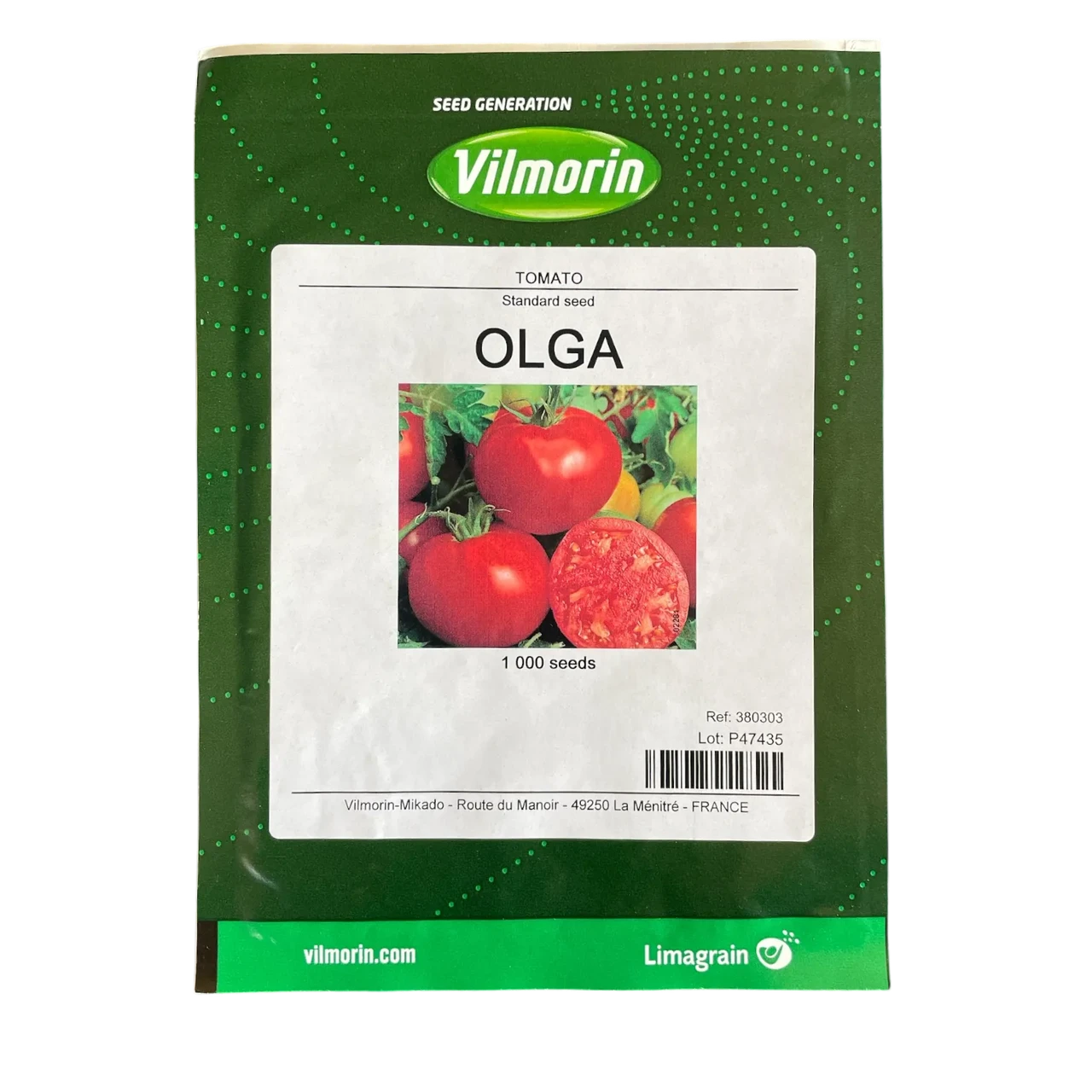 Насіння томату Ольга F1, 1000 сем — ранній, червоний, напівдетермінантний, круглий, Hazera