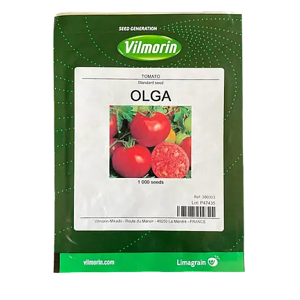 Насіння томату Ольга F1, 1000 сем — ранній, червоний, напівдетермінантний, круглий, Hazera, фото 1