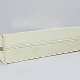 Косметичка бежева натуральна шкіра, фото 4