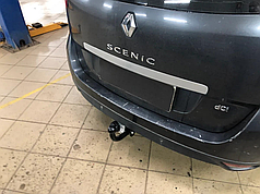 Фаркоп Renault Scenic III 2009-2015 (Рено Сценік 3) без підрізу бампера