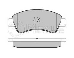 Колодки гальмівні CITROEN BERLINGO (MF) BERLINGO фургон (M_) C2 (JM_) C3 I (FC_) C3 II C3 Picasso C4 I (LC_)