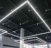 Підвісна офісна LED люстра Hoki square 225 Вт. Квадратні підвісні світильники для офісу, магазину, фото 7